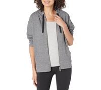 Calvin Klein Performance Women's Eco French Terry Hoodie, Black Heather, Medium
