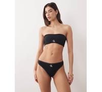 Calvin Klein - Perizoma bikini nero con logo 2XL
