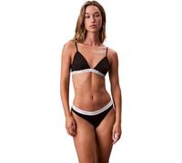 Calvin Klein Donna Perizoma Thong Elasticizzato, Nero (Black), S