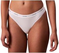 Calvin Klein Perizoma Donna Mutanda Cotone Elasticizzato con Elastico a Vista logato Underwear Articolo D1617A