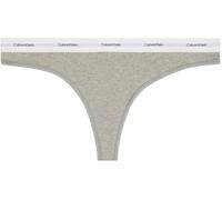 Calvin Klein Perizoma Donna Mutanda Cotone Elasticizzato con Elastico a Vista logato Underwear Articolo D1617A