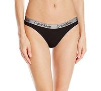 Calvin Klein Perizoma Donna Tanga, Nero (Black), L