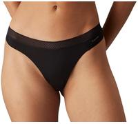 Calvin Klein Thong 000QF6307E, Donna, Nero (Black), S