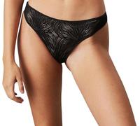 Calvin Klein Perizoma Donna Tanga, Nero (Black), XL