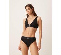 Calvin Klein - Perizoma nero con logo grafico M