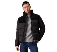 Calvin Klein Piumino Sherpa Puffer Nero Uomo S