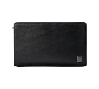 Calvin Klein - Pochette con Zip e Manico Saffiano Emblem - -Bags -Uomo -Nero -ONE SIZE
