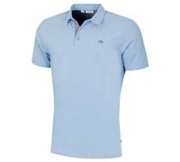 Calvin Klein Polo da Golf da Uomo in piqué Oxford Prep Campus - Cielo - M