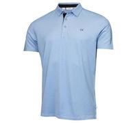 Calvin Klein Polo da Golf Traspirante da Uomo North Coast - Cielo - L