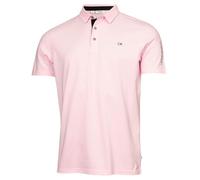 Calvin Klein Polo da Golf Traspirante da Uomo North Coast - Rosa Baby - M