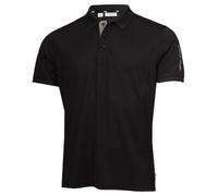 Calvin Klein Polo da Uomo Traspirante e Leggera da Golf Club - Nero - M