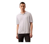 Calvin Klein - Polo Piqué Moderna - - Knitwear - Uomo - Grigio - M