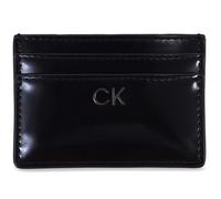 CALVIN KLEIN - Portacarte nero con mini logo per uomo