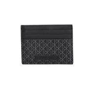 CALVIN KLEIN JEANS Porta biglietti da visita con logo monogramma all-over