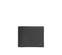 Calvin Klein Portafoglio Uomo Nero in pelle Bi-Fold con protezione RFID
