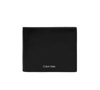 Calvin Klein portafogli uomo in ecopelle con logo nero