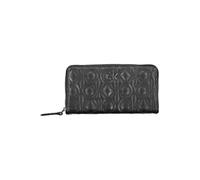 Calvin Klein Portafoglio Donna RFID 19,5 cm Nero Poliuretano