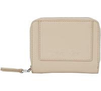 Calvin Klein Portafoglio Donna Zip Around Piccolo, Avorio (Doeskin), Onesize