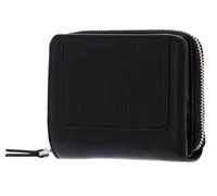 Calvin Klein Portafoglio Donna Zip Around Piccolo, Nero (Ck Black), Taglia Unica