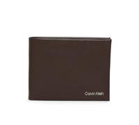 Calvin Klein Portafoglio Uomo Concise Bifold Piccolo, Marrone (Java), Taglia Unica
