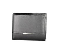 Calvin Klein - Black Leather Wallet - - Accessories - Uomo - Nero - ONE SIZE