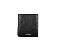 Calvin Klein Portafoglio Uomo Minimalism Trifold 6cc Pelle Nero Taglia Unica