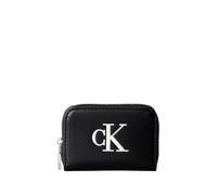 Calvin Klein Portamonete 'CALVIN KLEIN BOLD CK MEDIUM ZIP AROUND Portafoglio' nero Donna - Accessori - Portafogli e portachiavi - Portafogli Calvin Klein One Size