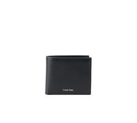 Calvin Klein Portamonete 'Smooth Metal Logo Bifold' nero Uomo Calvin Klein One Size