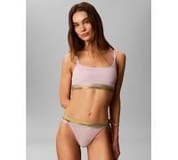 Calvin Klein - Pride - Brassière sfoderata color lavanda-Viola L