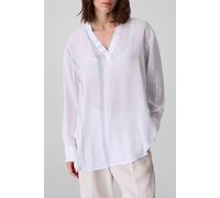 Calvin Klein Printed Crinkle Shirt Brilliant White Taglia: S | Cappotti Outlet | Donna | Bianco