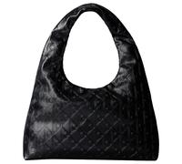 Calvin Klein Puffer Emblem - Borsa a tracolla 54 cm (black)