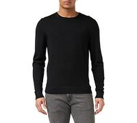 Calvin Klein Pullover Uomo Superior Wool senza Cappuccio, Nero (Ck Black), XL