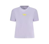 Calvin Klein Purple Cotton Women T-Shirt - XS
