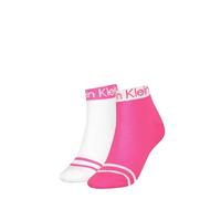 Calvin Klein Quarter, Calzini Donna, Rosa, Taglia unica