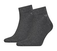 Calvin Klein Quarter, Calzini Uomo, Grigio, 39-42