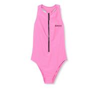 Calvin Klein Racerback One Piece KW0KW02407 Costume da Bagno con Schiena a Incrocio, Rosa (Bold Pink), L Donna