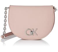 Calvin Klein RE-Lock Saddle Bag Mini K60K609892, Borse a Tracolla Donna, Rosa (Spring Rose), OS