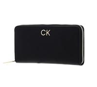 Calvin Klein RE-LOCK Z/A WALLET LG PBL - Portafogli Da donna, Ck Black,