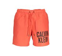 Calvin Klein Red Recycled Polyester Men Swim Boxer - XL