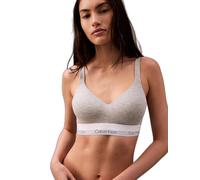 Calvin Klein Reggiseno a Bralette Donna Lift Elasticizzato, Grigio (Grey Heather), M