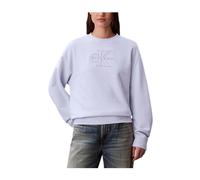 Calvin Klein - Relaxed Crew Sweatshirt - - Sweatshirts & Hoodies - Donna - Viola - S