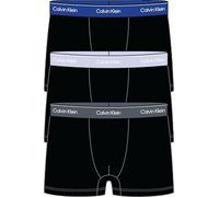 Calvin Klein Relaxed Fit Trunk 3Pk, Size Large R9B - Black W Royalty WB Black W Large