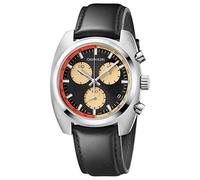 Calvin Klein Reloj Cronógrafo para Hombre de Cuarzo con Correa en Cuero K8W371C1
