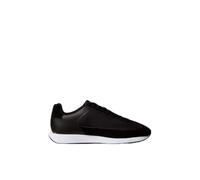 Calvin Klein Retro Runner Laceup Wingt Mix Yw0Yw02061, Basso Top Donna, Black (Black/Bright White), 37 EU