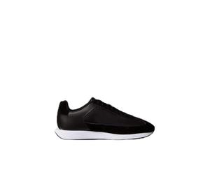 Calvin Klein Retro Runner Laceup Wingt Mix Yw0Yw02061, Basso Top Donna, Black (Black/Bright White), 37 EU