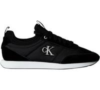 Calvin Klein Retro Runner Sock Laceup Mix Mat Ym0Ym01414, Basso Top Uomo, Black (CK Black), 43 EU