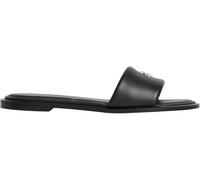 Calvin Klein Round Flat SNDL Lth Bar HW 2 Hw0hw02925, Sandali Piatti Donna, Black (Triple Black), 36 EU