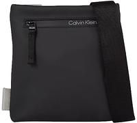 Calvin Klein RUBBERIZED CONV FLATPACK S K50K510795, Reporter Uomo, Nero (CK Black), OS