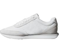 Calvin Klein Runner retrò Uomo Ess Mix Mat Ym0ym01361Low Top, Bianco Triplo Bianco Brillante, 42 1/3 EU