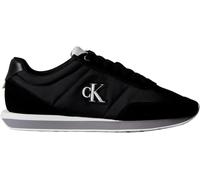 Calvin Klein Runner retrò Uomo Ess Mix Mat Ym0ym01361Low Top, Nero Nero Stormfront Vaporous Bianco, 40 2/3 EU
